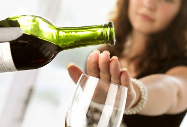 Arrêtez de boire de l'alcool